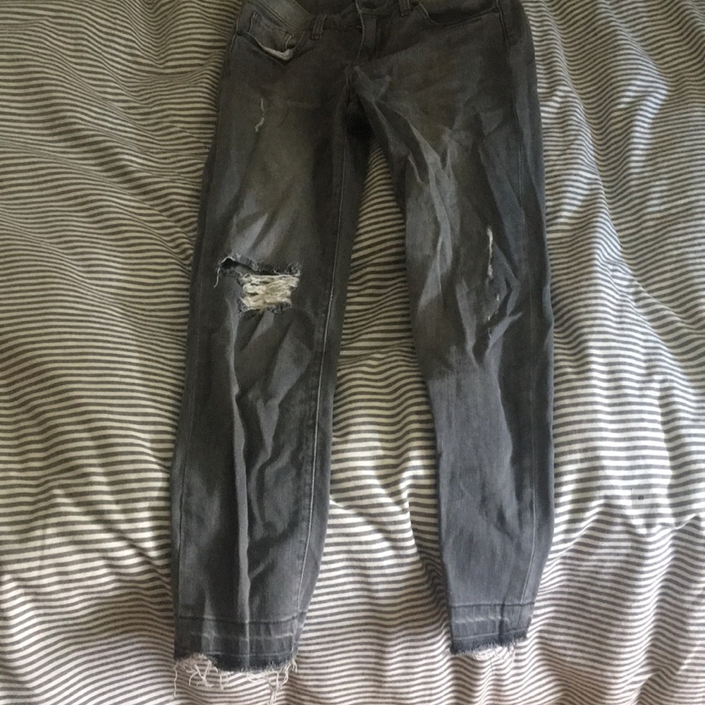 Gray jeggings from Zara